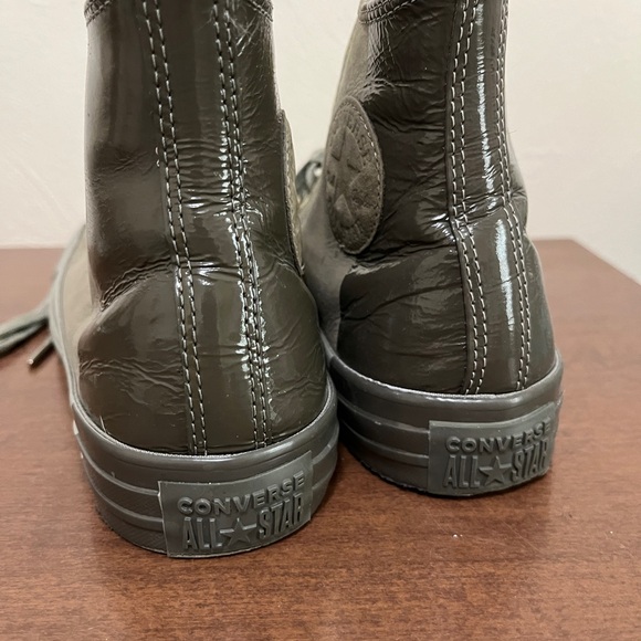 CHUCK TAYLOR ALL STAR BLOCKED NUBUCK HI DARK STUCCO/RIVER ROCK - Picture 2 of 6